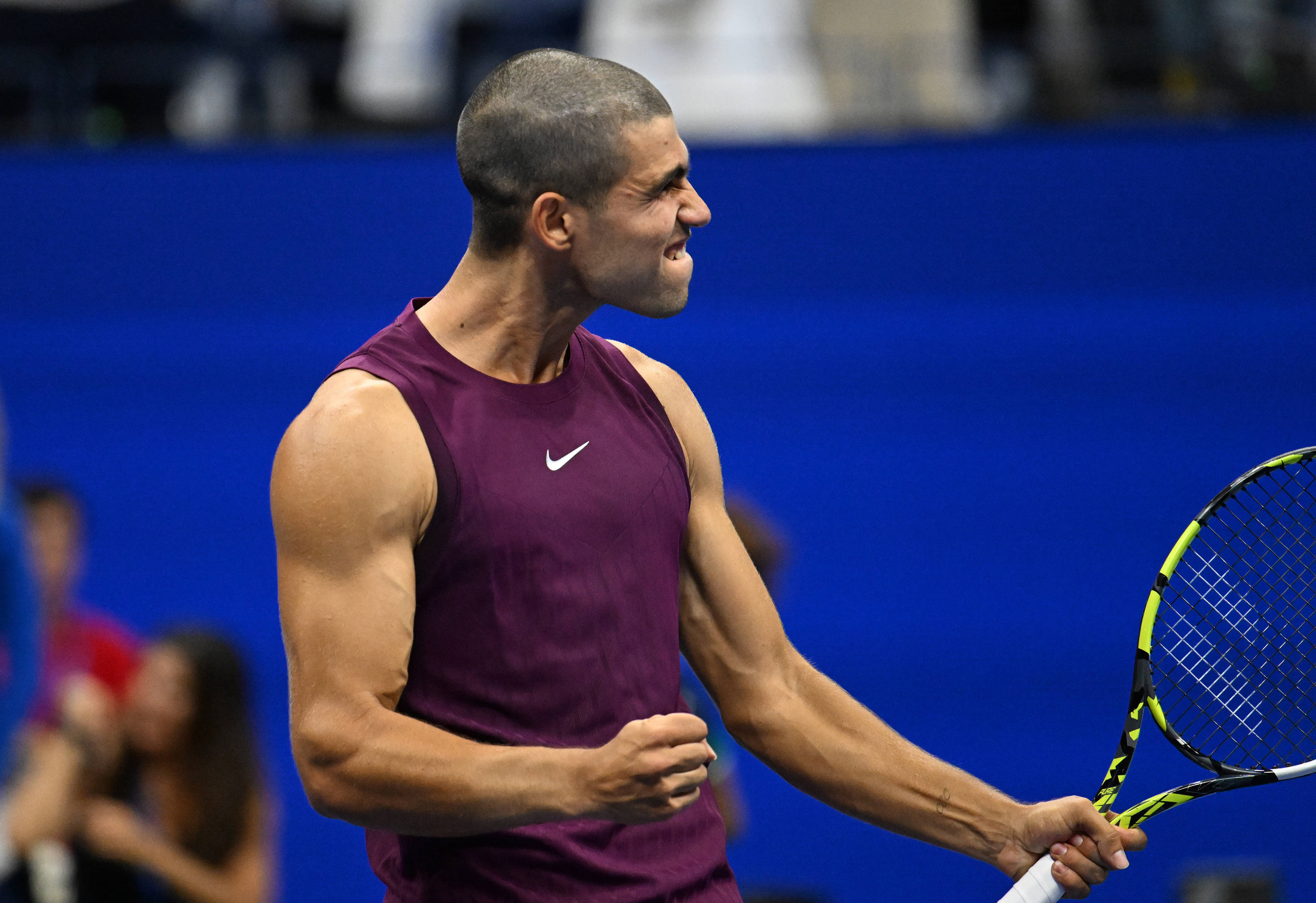 日本网球队翻盘德国网球队，阿尔卡拉斯统治全场的简单介绍